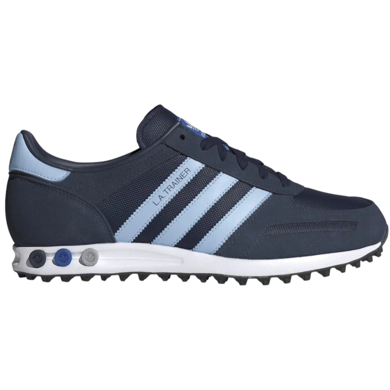 Adidas Mens LA Originals Trainers Navy/Sky Blue - Main Image
