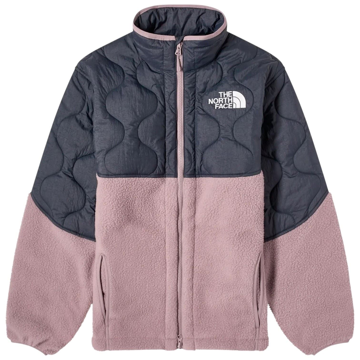 The North Face Mens Black Series Vintage Fleece Jacket Grey