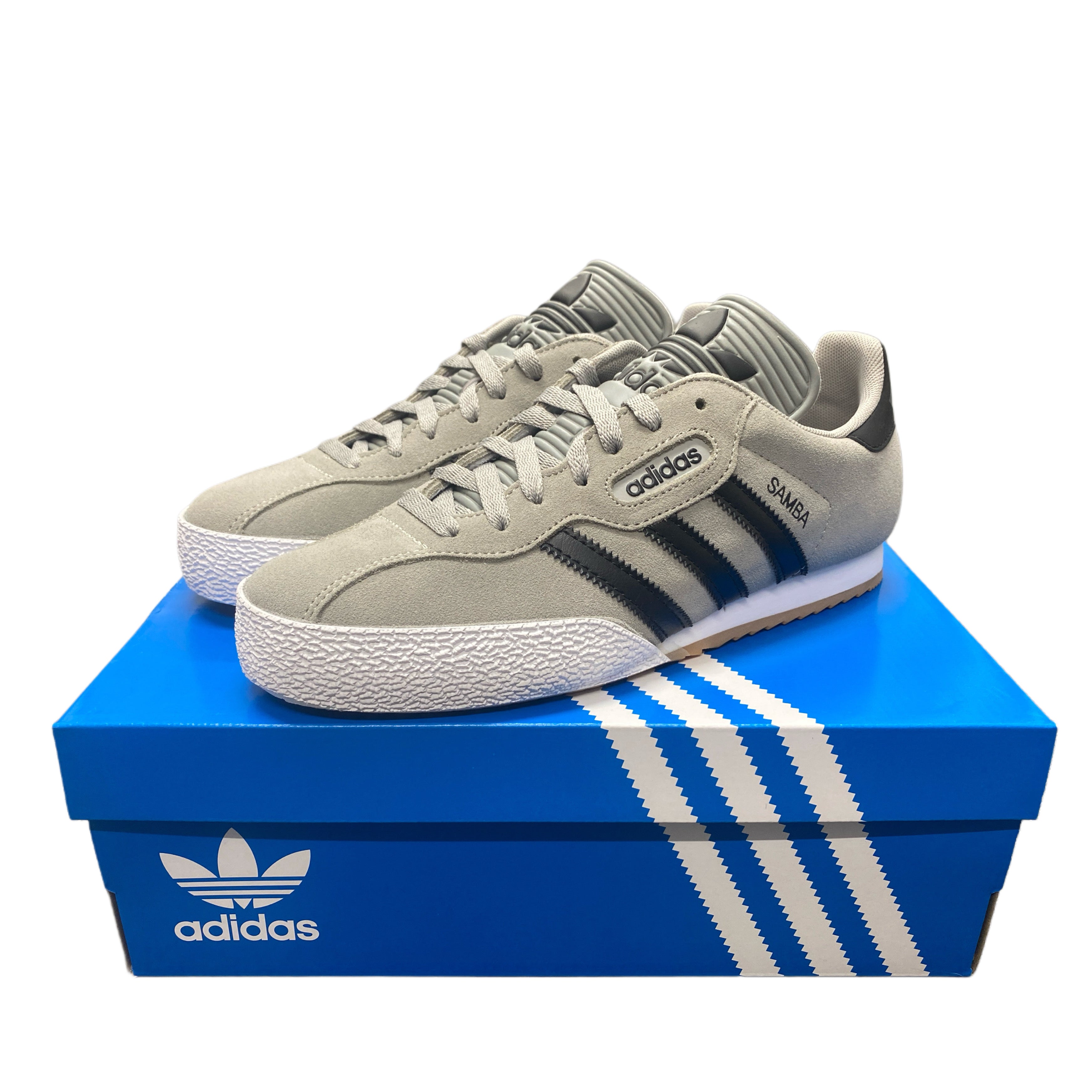Adidas Originals Samba Super Suede Mens Trainers Grey/Black