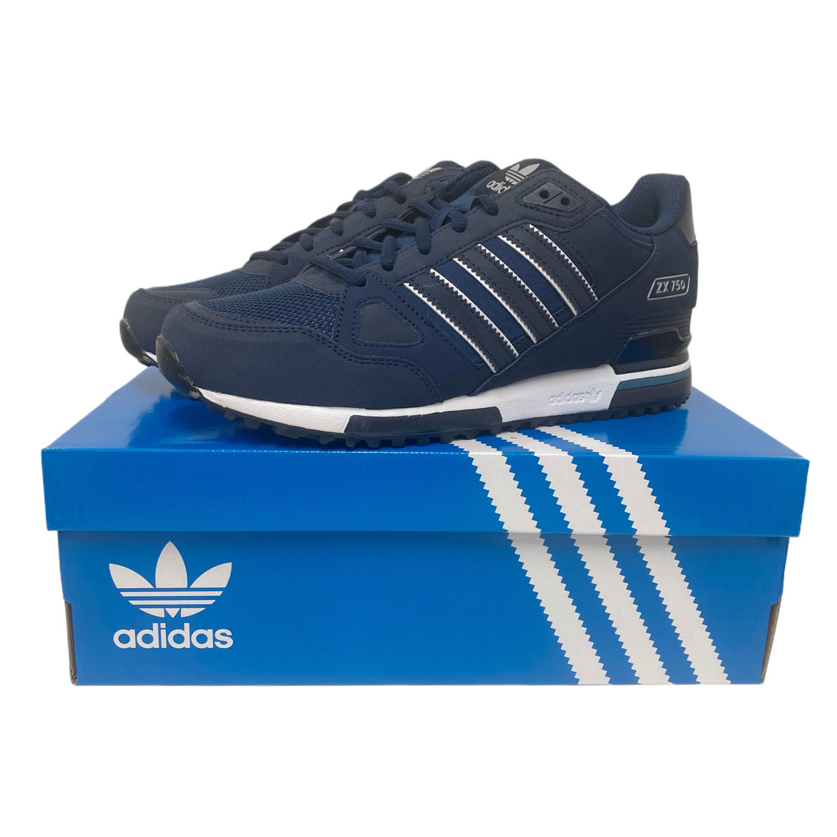 Adidas Originals ZX 750 Mens Trainers Ultra Navy1