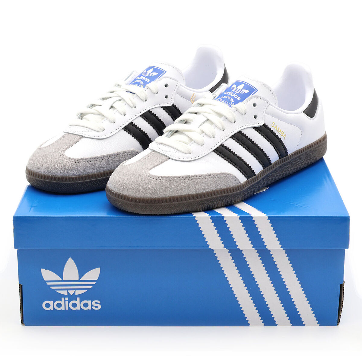 adidas Men's Samba OG Trainers White Best-Selling Classic