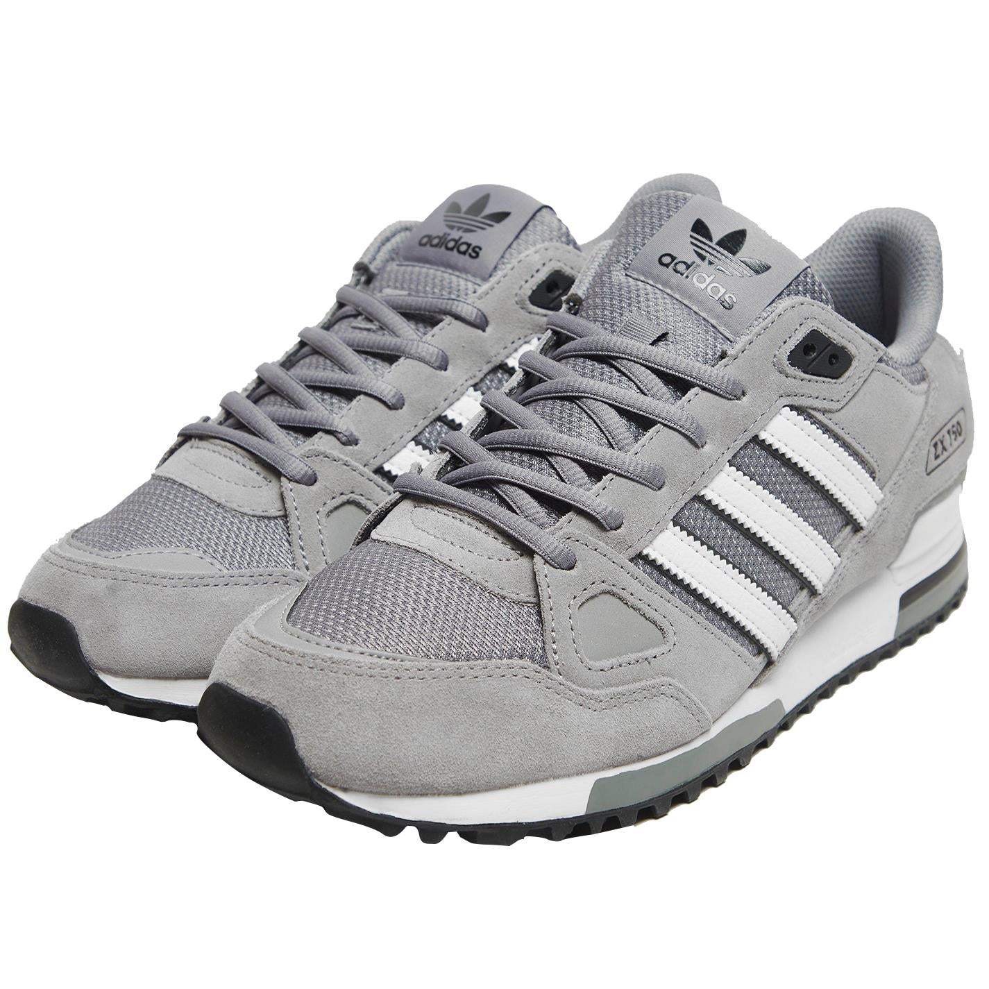 Adidas Originals ZX 750 Mens Trainers Grey White