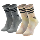 Adidas 3-Stripes Trefoil Unisex Batik 2 Pack Socks