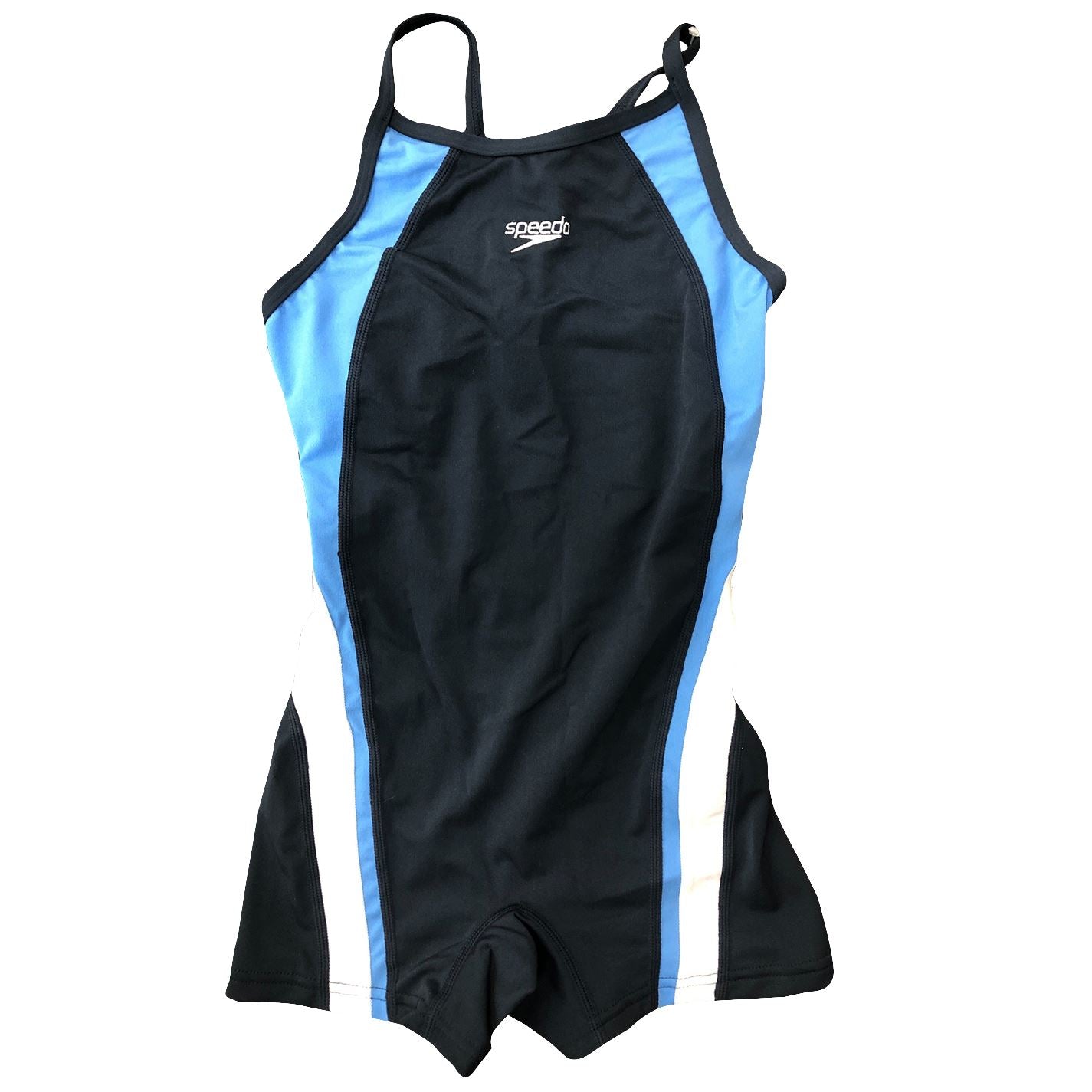 Speedo Endurance+ Haste Splice Junior Swimsuit Navy