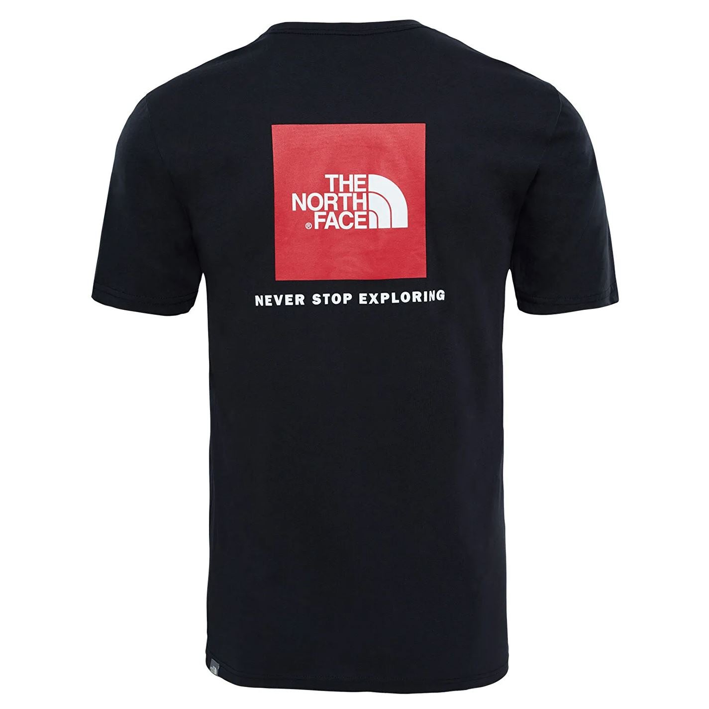 North Face Mens Red Box T-Shirt Black