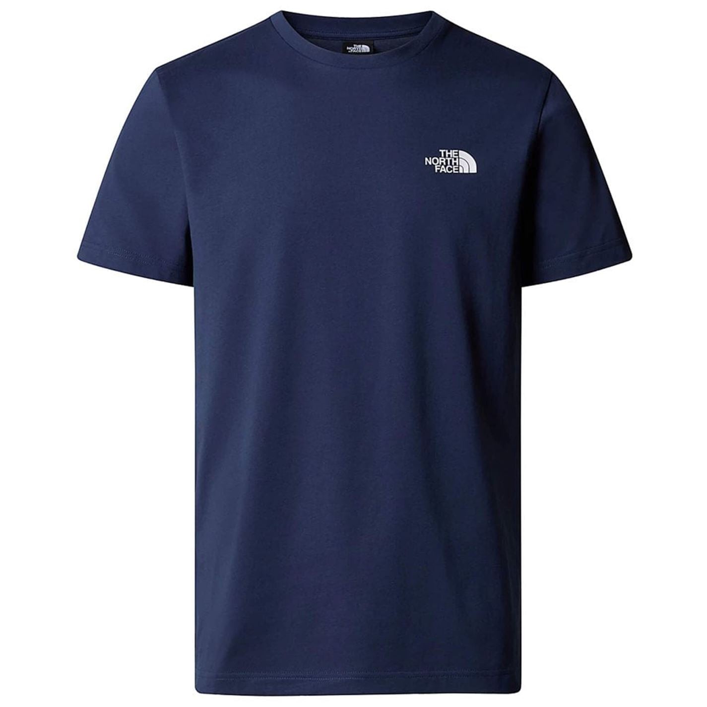 North Face Mens Simple Dome T-Shirt Navy