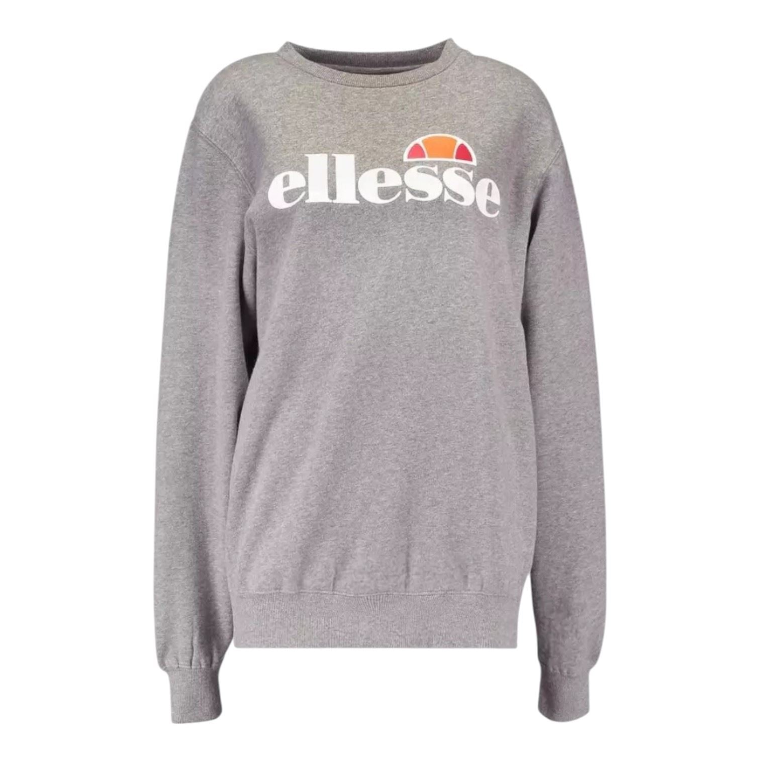 Ellesse Womens Agata Logo Crew Neck Sweatshirt