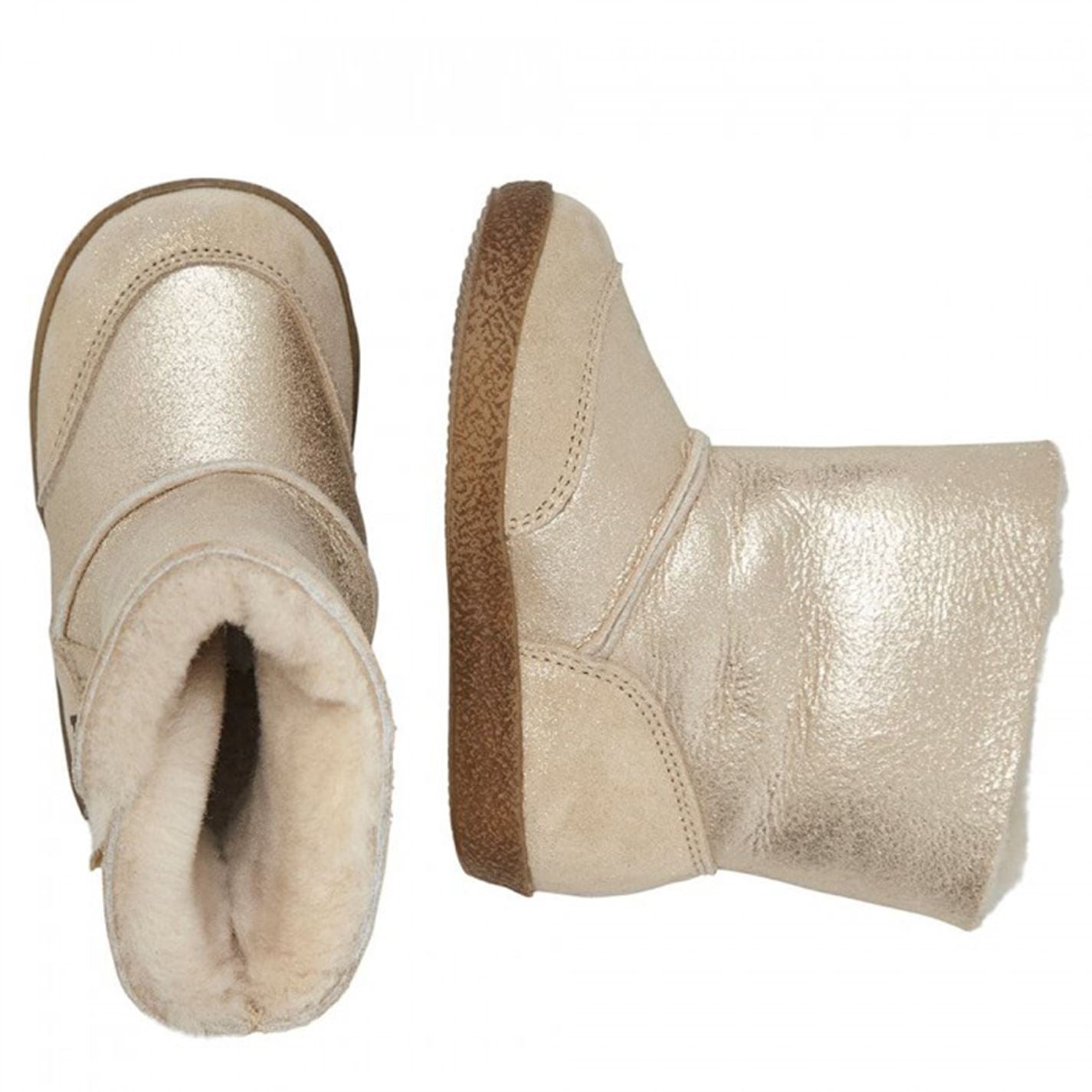 Falcotto Infant Girls Carl Boots Gold UK 2 Euro 18