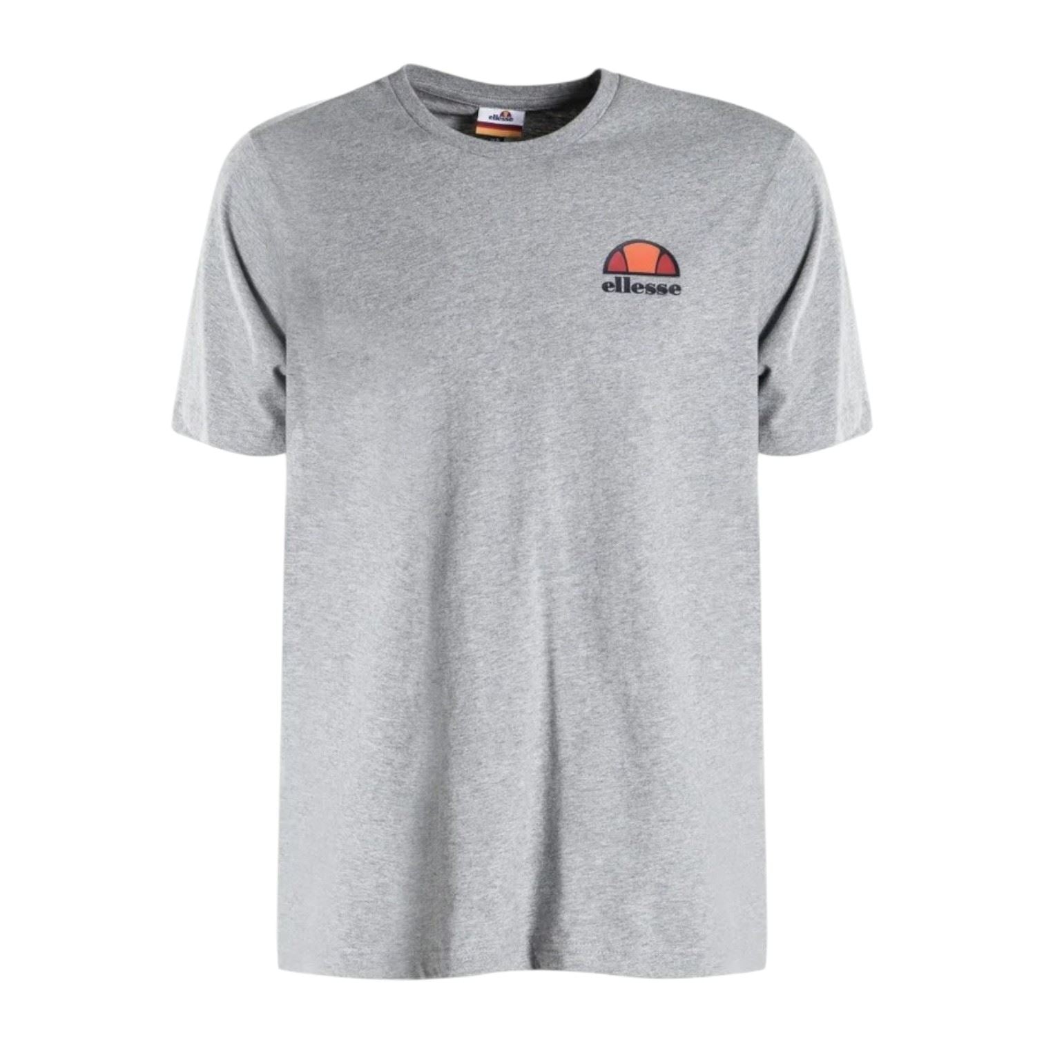 Ellesse Mens Canaletto Logo T-Shirt Grey