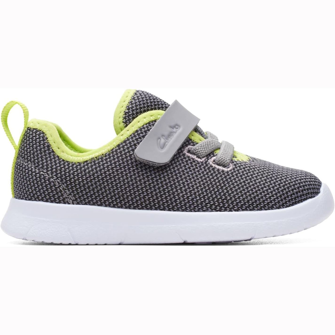 Clarks Infant Boys Ath Weave T Trainers Grey UK 4 Euro 20
