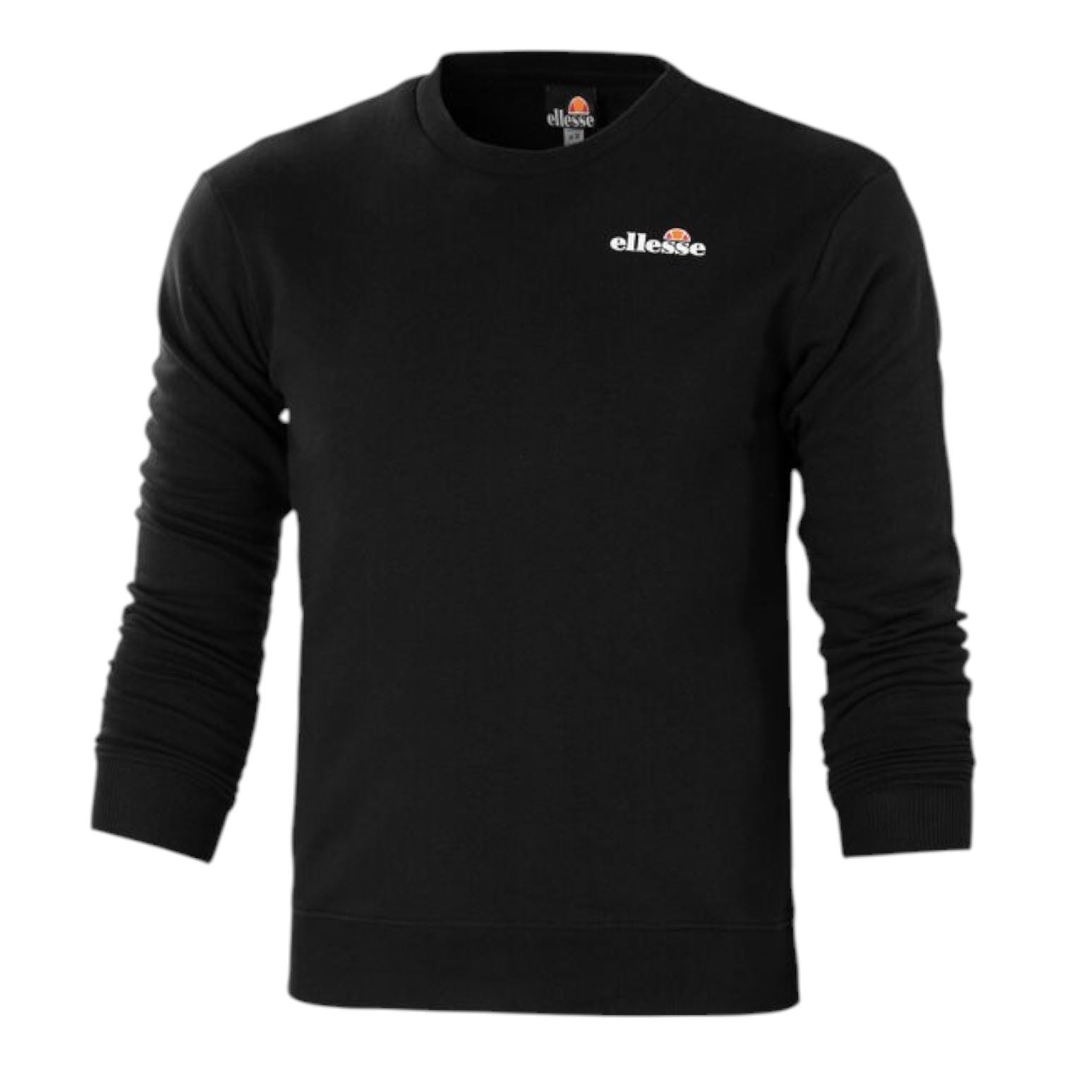Ellesse Mens Brufa Crew Neck Sweatshirt Black