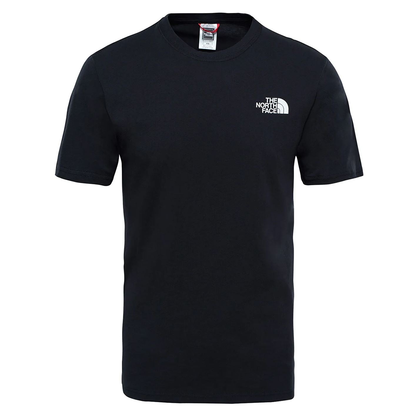 North Face Mens Red Box T-Shirt Black