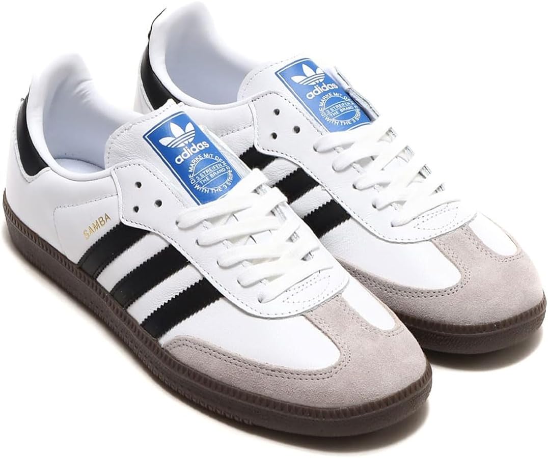 adidas Men's Samba OG Trainers - White | Best-Selling Classic Shoes FastTrackFootwear.com adidas Men's Samba OG Trainers - White | Best-Selling Classic Shoes FastTrackFootwear.com