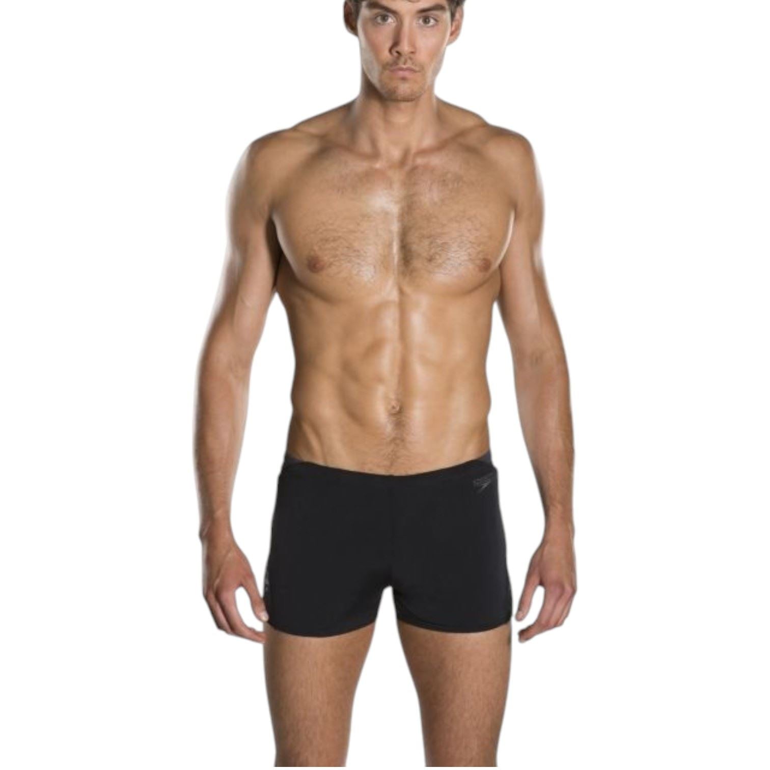 Speedo Mens Boom Splice Aquashorts Black/Grey