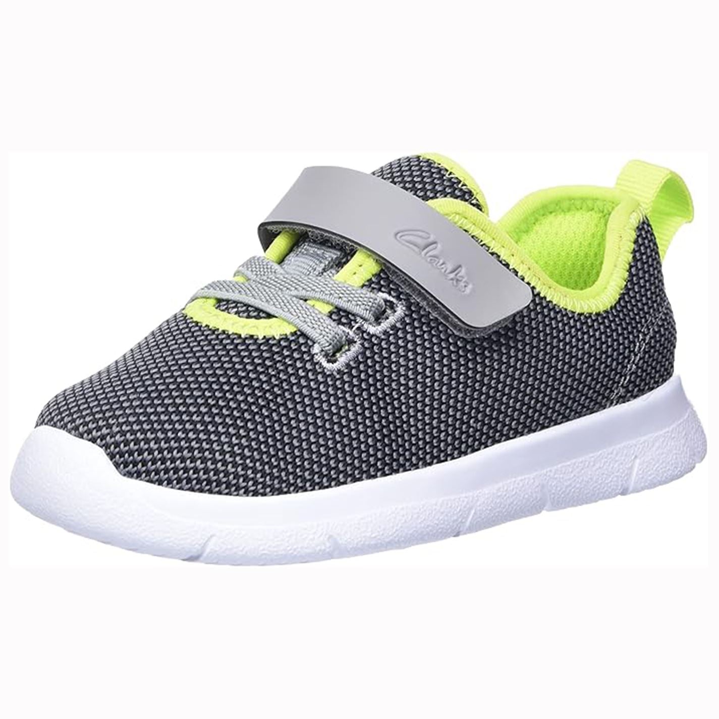Clarks Infant Boys Ath Weave T Trainers Grey UK 4 Euro 20