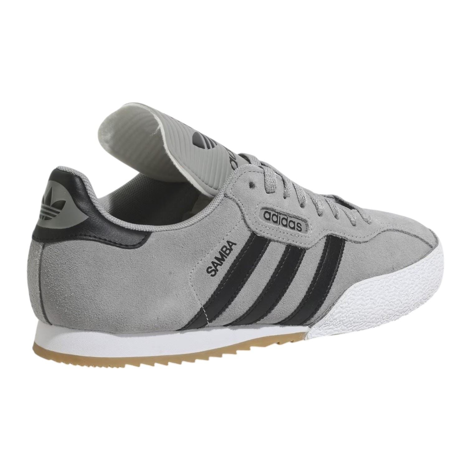 Adidas Originals Samba Super Suede Mens Trainers Grey/Black FastTrackFootwear.com Adidas Originals Samba Super Suede Mens Trainers Grey/Black FastTrackFootwear.com