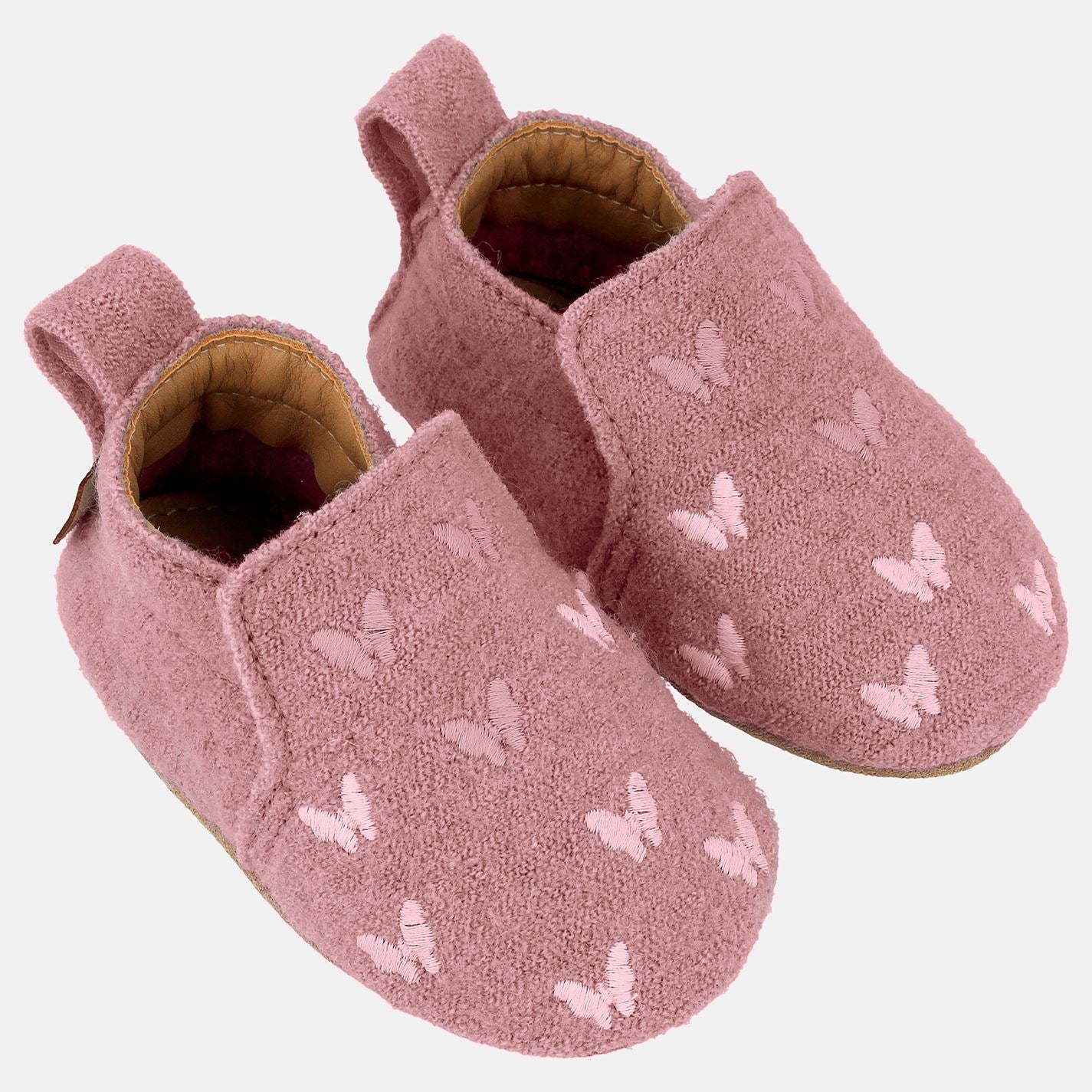 Haflinger Girls Butterfly First Walker Shoes Pink UK 6 EU 23