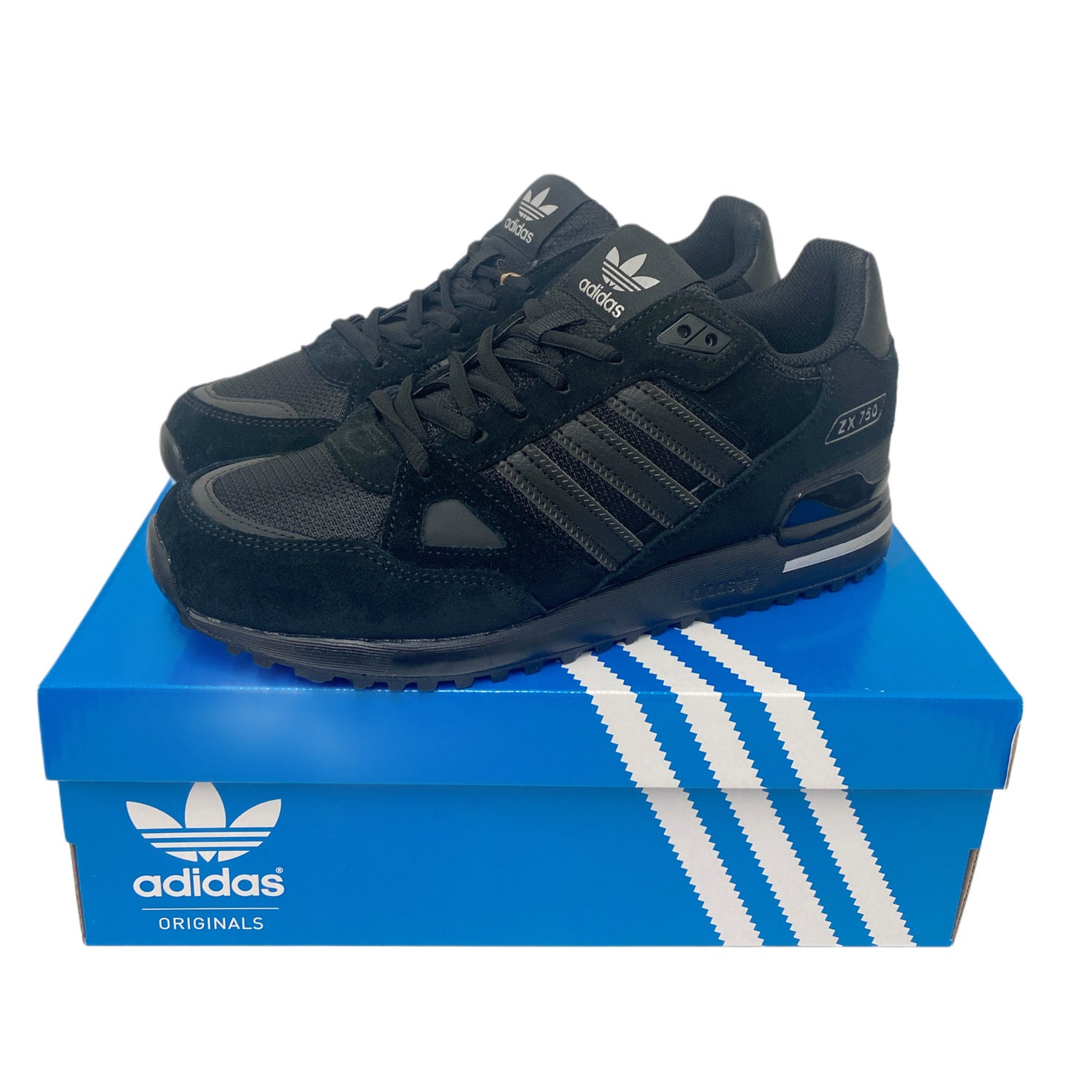 Adidas Originals ZX 750 Mens Trainers Black