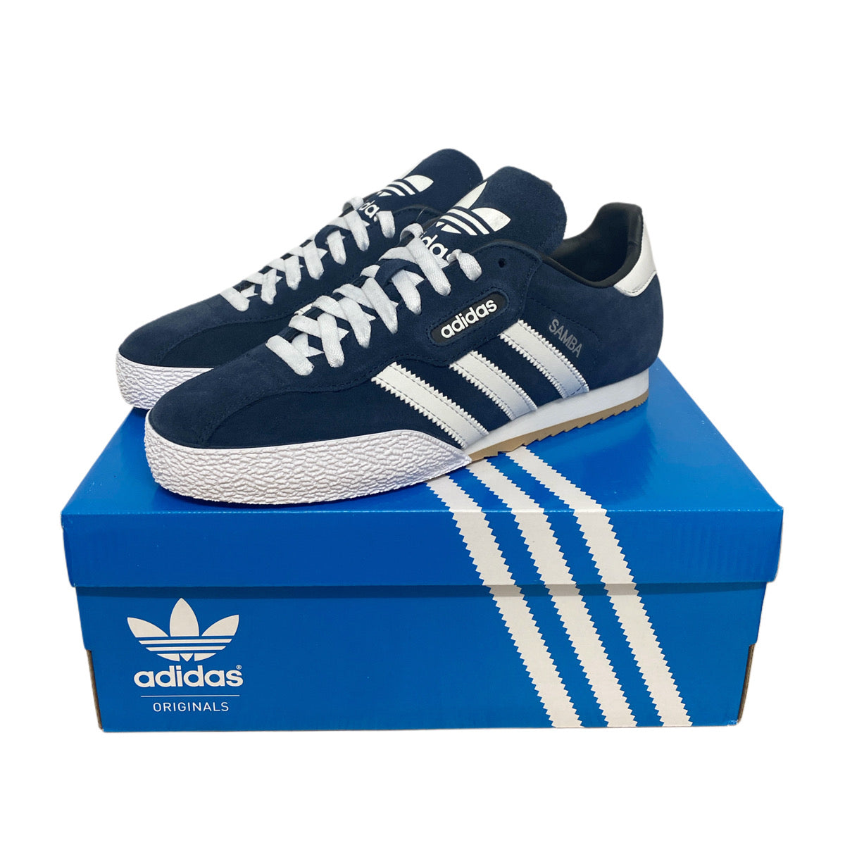 Adidas Originals Samba Super Suede Mens Trainers Navy