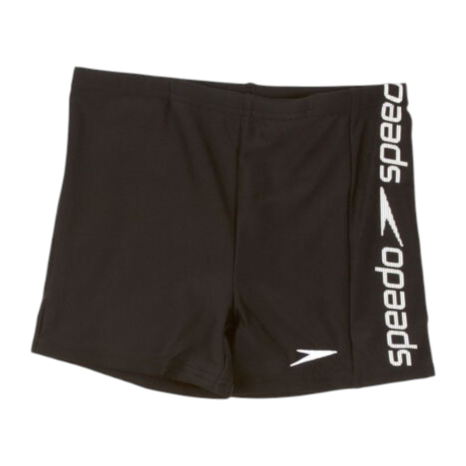 Speedo Superiority Junior Swim Shorts Black White
