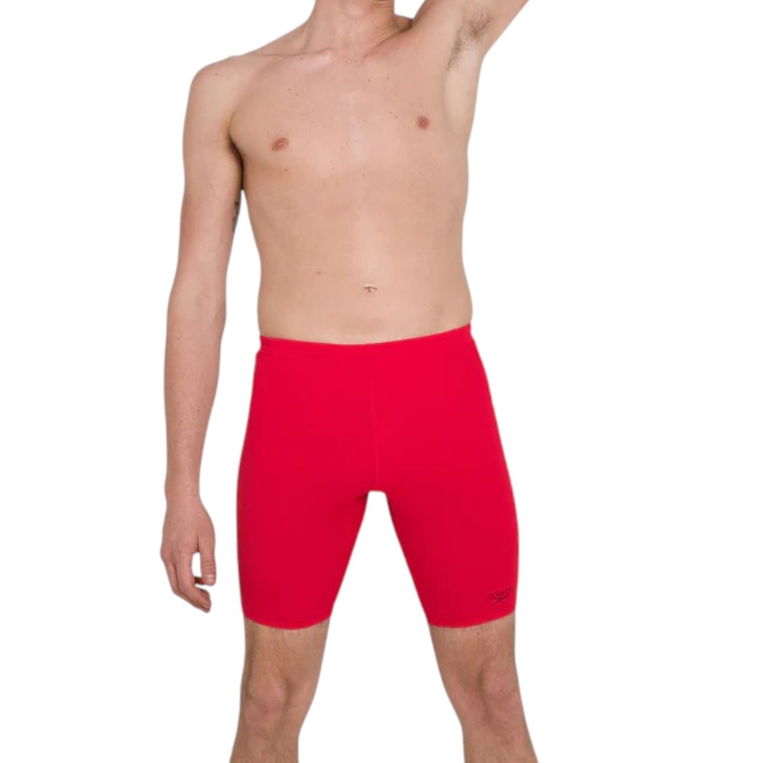 Speedo Mens Essentials Eco Endurance+ Jammer Aquashorts Red