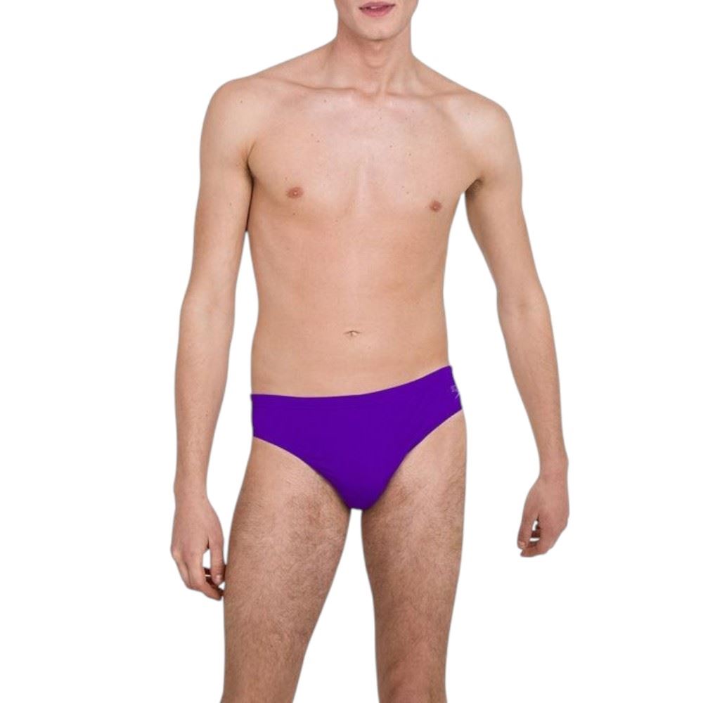 Speedo Mens Essential Endurance+ 7cm Briefs Purple