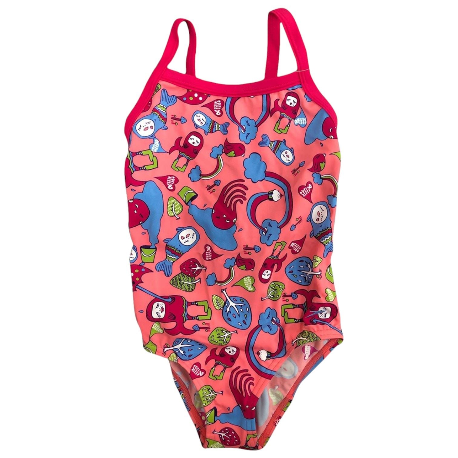 Speedo Sea Squad Searain Junior Swimsuit Pink